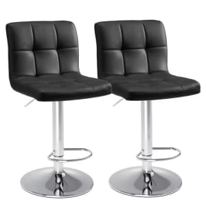 JHK Set of 2 Bar Stools: $45.95 JHK Set of 2 Bar Stools: $45.95