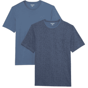 Amazon Essentials Men's T-Shirt 2-Pack: $13