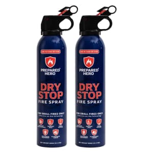 Prepared Hero Dry Stop Fire Spray 2-Pack: $24