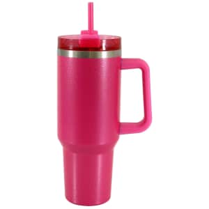 Mainstays 40-oz. Stainless Steel Tumbler with Straw and Handle: $6.22 Mainstays 40-oz. Stainless Steel Tumbler with Straw and Handle: $6.22