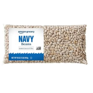 Amazon Grocery Navy Beans 16-oz. Bag: 80 cents via Sub & Save