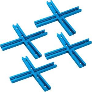 Powertec 3" T-Track Intersection Kit 4-Pack: $13 Powertec 3" T-Track Intersection Kit 4-Pack: $13