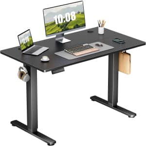 Sweetcrispy Electric Adjustable Height Standing Desk: $67