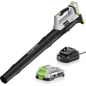 Cordless Leaf Blower w/ Battery & Fast Charger: $29.99