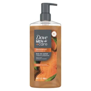 Dove Men+Care Sandalwood + Cardamom Oil Body Wash: $6 via Sub. & Save