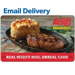 $100 Logan's Roadhouse Gift Card at Sam's Club: $75 for members $100 Logan's Roadhouse Gift Card at Sam's Club: $75 for members