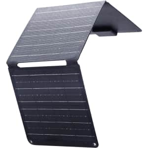 AllPowers 21W Portable Foldable Solar Panel: $37.05