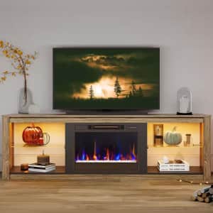 Bestier 70.8" Electric Fireplace TV Stand for up to 75" TVs: $245.24 Bestier 70.8" Electric Fireplace TV Stand for up to 75" TVs: $245.24