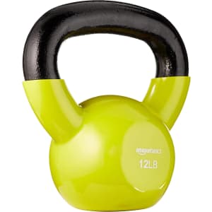 Amazon Basics Vinyl Kettlebell: From $15 w/ Prime Amazon Basics Vinyl Kettlebell: From $15 w/ Prime