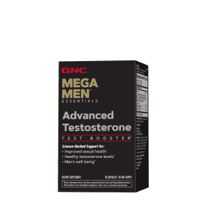 GNC Mega Men 60-Capsule Advanced Testosterone Jar: 2 for $37