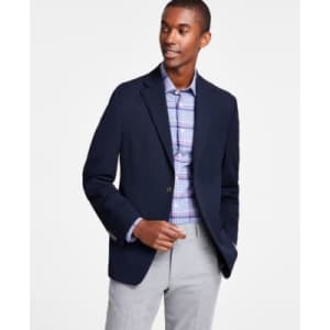 Michael Kors Men's Classic-Fit Stretch Solid Blazer: $73.75