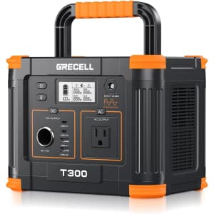 Grecell 300W 231Wh Portable Power Station: $123