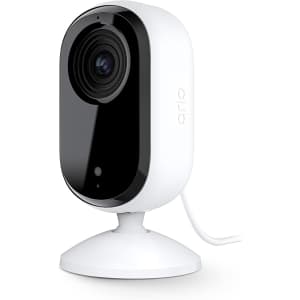 2nd Gen. Arlo Essential 2K Indoor Security Camera: $30
