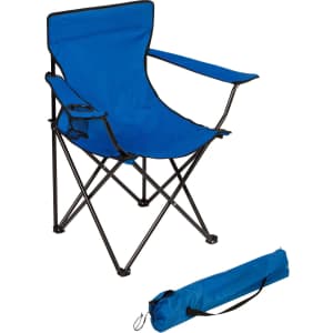 Trademark Innovations Folding Outdoor Beach / Camping Chair: $13.60 Trademark Innovations Folding Outdoor Beach / Camping Chair: $13.60