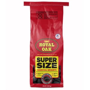 Royal Oak Super Size 10-Lbs. Classic BBQ Charcoal Briquettes: $5