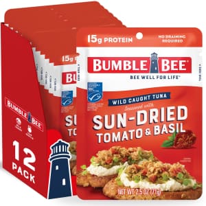 Bumble Bee 2.5-oz. Seasoned Tuna Pouch 12-Pack: $7.34 via Sub & Save