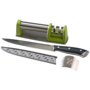 Zakarian by Dash 8" Slicing Knife w/ Sharpener: $15 Zakarian by Dash 8" Slicing Knife w/ Sharpener: $15