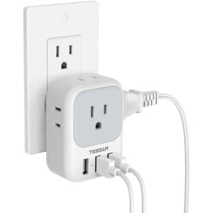 Tessan USB Charger Block: $12