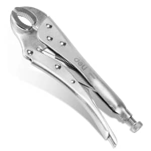 Deli 10" Curved Jaw Locking Pliers: $9.99 Deli 10" Curved Jaw Locking Pliers: $9.99