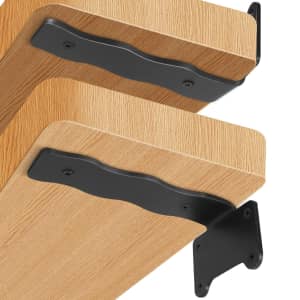Kamiaha Heavy Duty L Bracket 6-Pack: $7.99