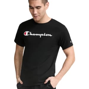 Champion Men's T-Shirts and Tops at Amazon: Up to 60% off