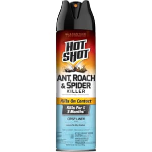 Hot Shot Ant, Roach & Spider Killer 17.5-oz Spray Can: $3.00 Hot Shot Ant, Roach & Spider Killer 17.5-oz Spray Can: $3.00