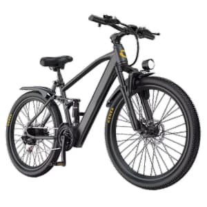 500W 26" Electric Mountain Bike: $283.18