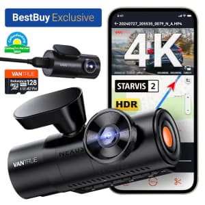 Vantrue N4 Pro 4K 3 Channel Dash Cam: $239.99