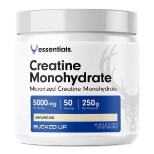 Bucked Up Creatine Monohydrate 50-Serving Tub: 2 for $31