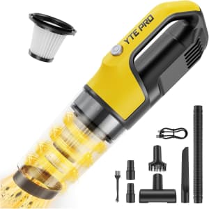 YTE PRO Handheld Vacuum Cordless 10000PA: $19.40
