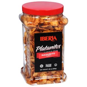 Iberia 20-oz. Maduritos Naturally Sweet Plantain Chips: $4.74 via Sub & Save Iberia 20-oz. Maduritos Naturally Sweet Plantain Chips: $4.74 via Sub & Save