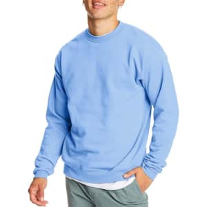Hanes Men's EcoSmart Sweatshirt 2-Pack: $8