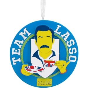 Hallmark Ted Lasso Team Lasso Christmas Ornament: $3.87