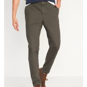 Old Navy Men's Clearance Pants. Save on a variety of men's clearance styles, including the pictured Old Navy Men's Slim Taper Built-In Flex Pull-On Chino Pants for $13.98 in cart ($26 off).