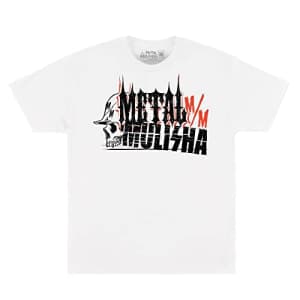 Metal Mulisha Men's Composite T-Shirt, White, Small for $18