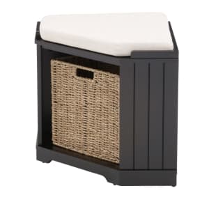 Home Decorators Collection Whitaker Corner Storage Bench for $117 Home Decorators Collection Whitaker Corner Storage Bench for $117