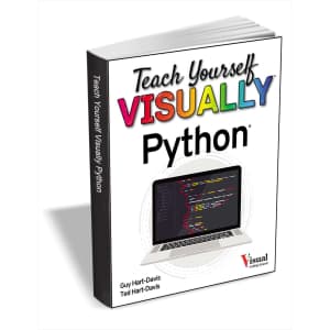Teach Yourself Visually Python eBook. Brush up those programming skills and save $18 over what you'd pay for the Kindle version from Amazon.