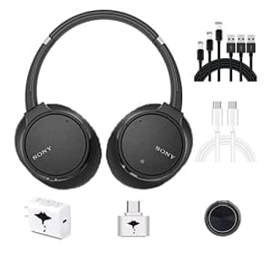 Sony Noise Cancelling Headphones WHCH700N: Wireless Bluetooth Over The Ear Headset with Mic for for $109 Sony Noise Cancelling Headphones WHCH700N: Wireless Bluetooth Over The Ear Headset with Mic for for $109