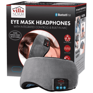Villa Novum Sleeping Eye Mask with Speakers for $10