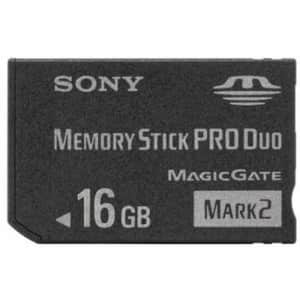 Sony 16GB Memory Stick PRO Duo Card for $8