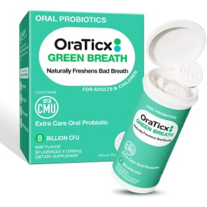 OraTicx 30-Count Oral Care Probiotic Lozenges for $14 via Sub & Save