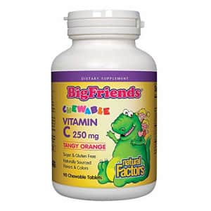 BigFriends by Natural Factors, Chewable Vitamin C 250 mg, Support for Healthy Bones, Teeth and for $19