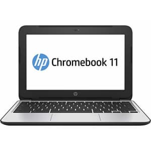 HP ChromeBook 11 G4 11.6 Inch Business Notebooks, Intel Celeron Processor N2840 2.16GHz, 2G RAM, for $180