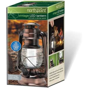 North Point NorthPoint LED Outdoor Lantern for $10 North Point NorthPoint LED Outdoor Lantern for $10