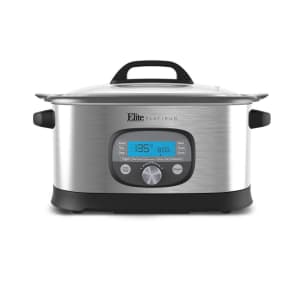 Elite by Maxi-Matic 6.5-Quart Stainless Steel Electric Multi-Cooker for $60