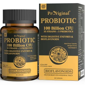 Proriginal 100 Billion CFU Probiotic for $17