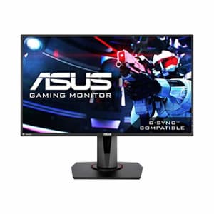 ASUS VG278Q 27" Full HD 1080P 144Hz 1ms Eye Care G-Sync Compatible Adaptive Sync Gaming Monitor for $199