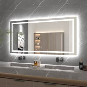 60" x 30" LED Mirror for $228