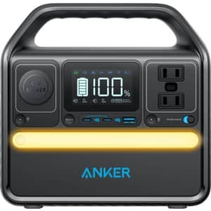 Anker SOLIX 522 Portable Powered Generator for $210
