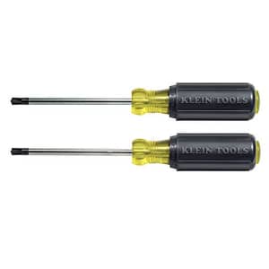 Klein Tools 32378 Combination Tip Screwdriver Set with #1 and #2 Combination Tips and Cushion-Grip for $30